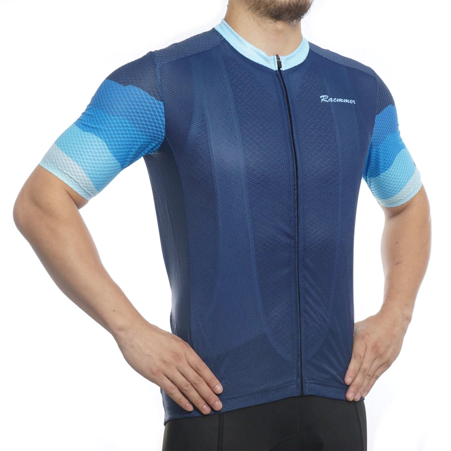 Racmmer Pro Cycling Jersey Mens AERO Training Bicycle Jersey Lightweight Mtb Bike Cycling Clothing Shirt Kit 4 Colors