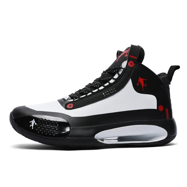 Retro Basketball Shoes for Men LaceUp High Top Sneakers Mens Retro