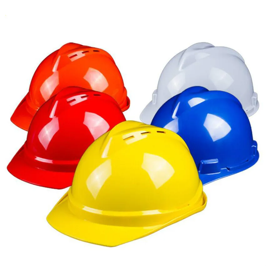 ABS Защитный спасательный шлем с регулятором безопасности Твердые головные уборы кепки строительство работы защитные шлемы
