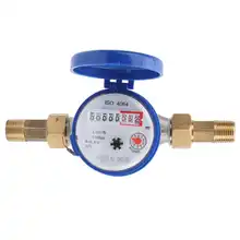  TS‑S3002E BSP Water Meter 1/2 Mechanical Cold Water Gauge with Pointer Measuring Tools for Home 