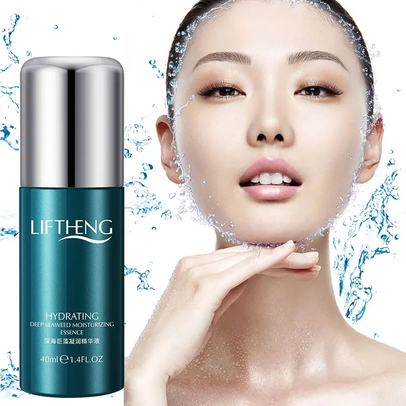 Seaweed Moisturizing Serum Anti-drying Anti-aging Anti-wrinkle Brightening Firming Sodium Hyaluronate Glycerin Face Care 40ml