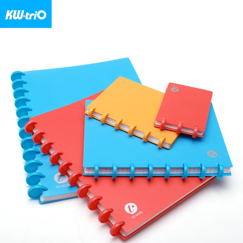Solid Notebook Binding Discs 20mm 12pcs/box KW-triO Loose-leaf Rings Binder Mushroom Hole DIY Binder Discs Binding Accessories