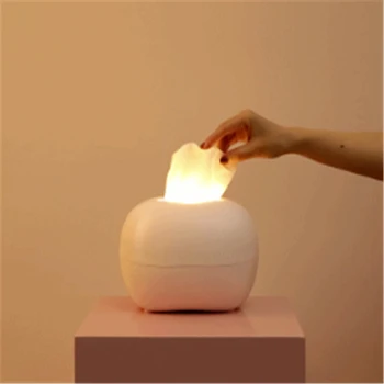 

Creative Tissue Box Night Light Sleeping Bedroom Bedside Table Lamp Baby Feeding Nursing USB Lamp Home Decor Kids Gift Lamparas