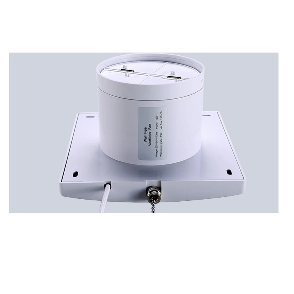 White 120mm Square Ceiling Ducted Exhaust Fan/flow/Bathroom/Kitchen/Laundry