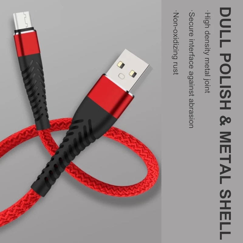 1 м 2 м 3 м USB кабель для быстрой зарядки 2.4A Micro USB зарядное устройство для samsung type-C кабель для huawei Xiaomi мобильный телефон кабель для iphone