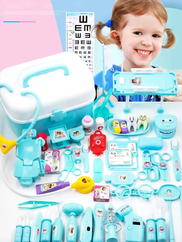 Фото Детский врачебный набор стоматологические игрушки больница детский домик для