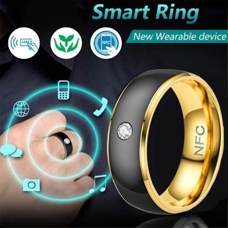 Умные кольца NFC для мужчин и женщин многофункциональное умное цифровое кольцо из