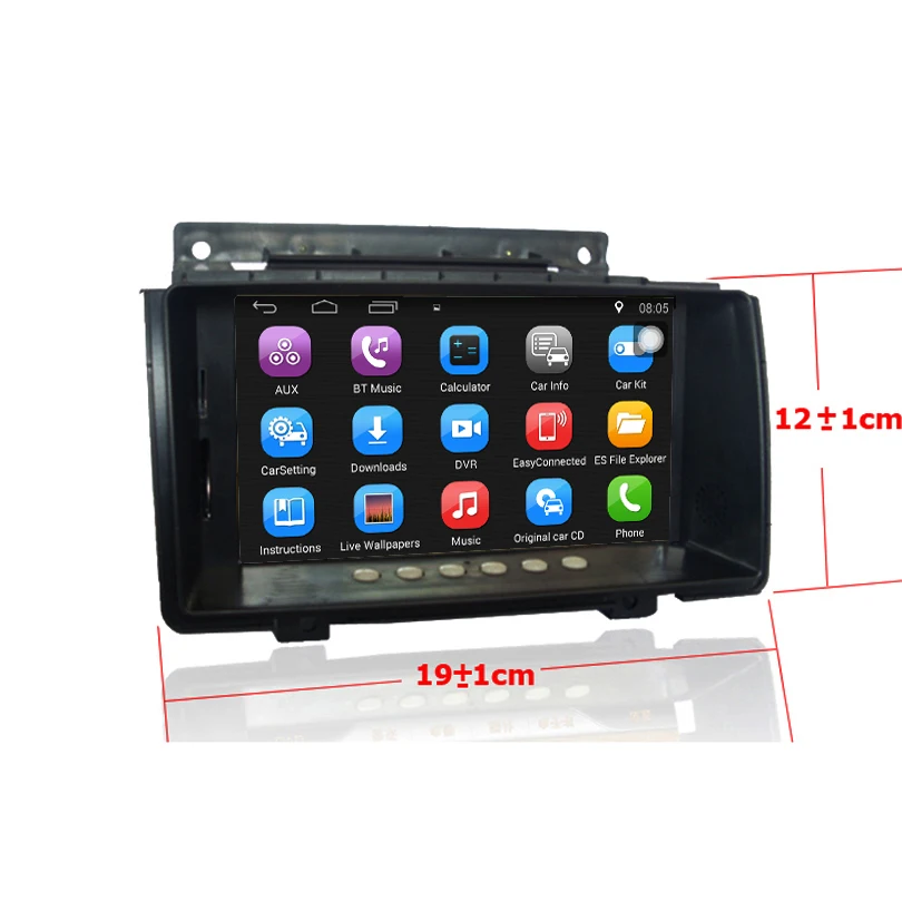 Обновленный оригинальный автомобильный радиоплеер Подходит для Nissan Tiida GPS