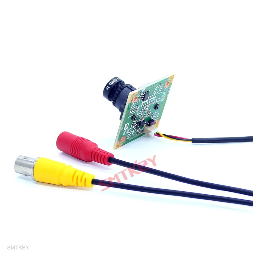 SMTKEY 700TVL цветная CMOS аналоговая камера HD 3,6 мм объектив PCB модуль CCTV камера безопасности DIY монитор камера