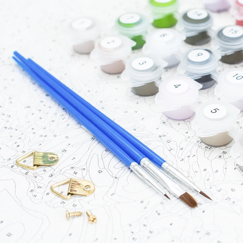 RUOPOTY Paint By Numbers Photo Custom Picture DIY Personalised Canvas By Numbers Portrait Family Children Pets Photo Diy Gift