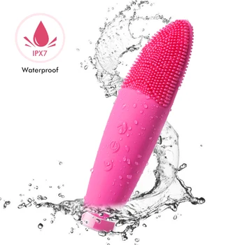 

Mini Electric Face Cleaning Brushes Remover Blackhead Pore Washing Machine Waterproof Silicone Cleansing Tools Face Massager