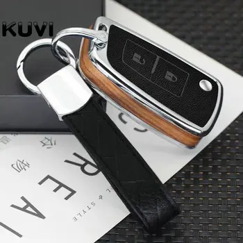 

2 Button Alloy Carbon Fiber Wood Car Key Cover Case For Nissan X-Trail Juke Qashqai Micra Pulsar 2014 2015 2016 2017 2018 years