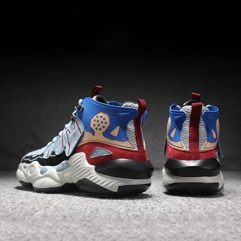 

Shoe Men's Trendy Shoes Autumn 2019 New Style Versatile Hip Hop Casual Sports Shoes BOY'S Trend Thick Bottomed Dad MEN'S SHOES