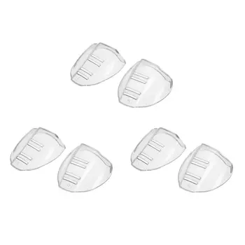 

3 Pairs White Eye Glasses Side Shields Protective Wing Spectacles Side Protection Sheet For Anti-splashing Glasses