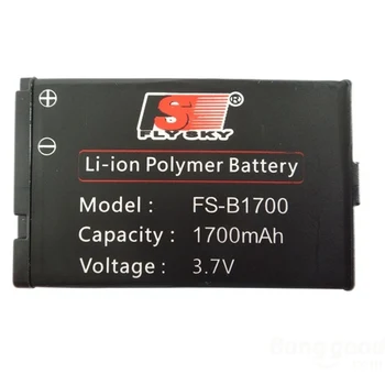 

2PCS Flysky BA1700 1700mAh 3.7V Li-ion Polymer Battery For FS-i10 CT2B GT3C Tranmitter Remotr Controller