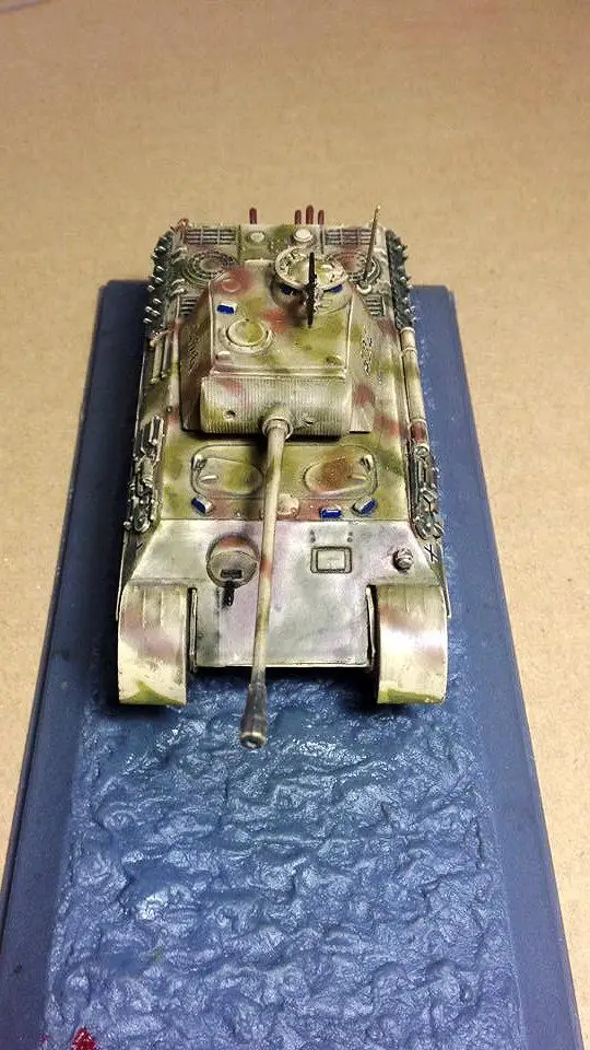 Пантера Танк Ausf ОПЕРАЦИЯ КОБРА Франция 1/72 литье под давлением законченный танк войны мастер