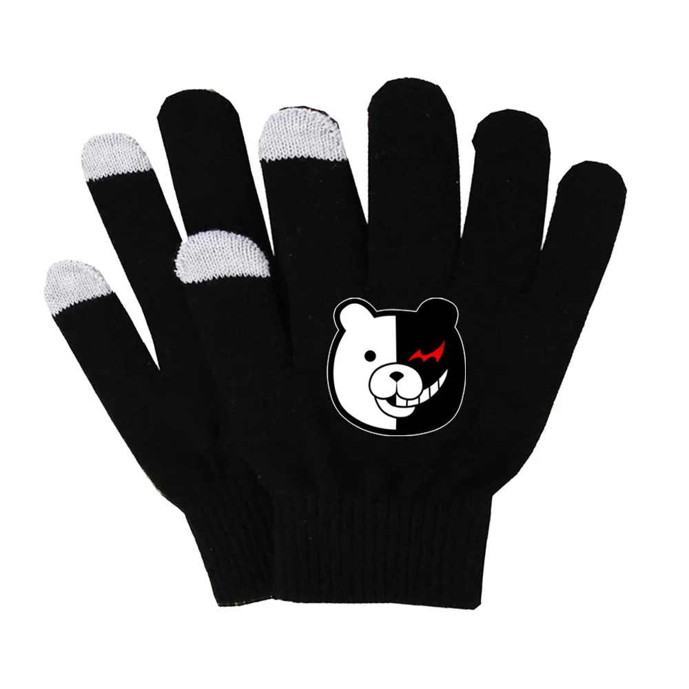 Игра Danganronpa перчатки унисекс пальчиковые хлопковые теплые перчатки нескользящие перчатки с сенсорным экраном перчатки для пальцев - Цвет: 04