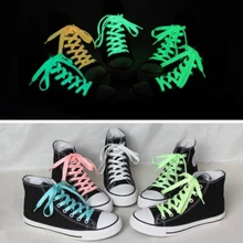 1 Pair Luminous Shoelaces Flat Sneakers Canvas Shoe Laces Glow In The Dark Night Color Fluorescent Shoelace 80/100/120/140cm Shoe Accessories 1 Pair Luminous Shoelaces Flat Sneakers Canvas Shoe Laces Glow In The Dark Night Color Fluorescent Shoelace 80/100/120/140cm Shoe Accessories