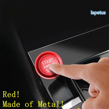 

Lapetus Engine Start Stop Ring Keyless Start System Button Decoration Frame Cover Trim Fit For Volkswagen VW Tiguan 2016 - 2020