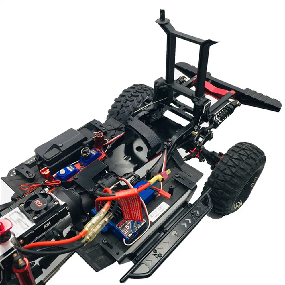 Поднос для аккумуляторной батареи из алюминиевого сплава низкий LCG Traxxas сделай
