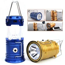 Стиль, солнечный кемпинговый светодиодный фонарь с пряжкой, с зарядкой от USB, ручной, для улицы, кемпинга, водонепроницаемый, выдвижной, аварийный светильник