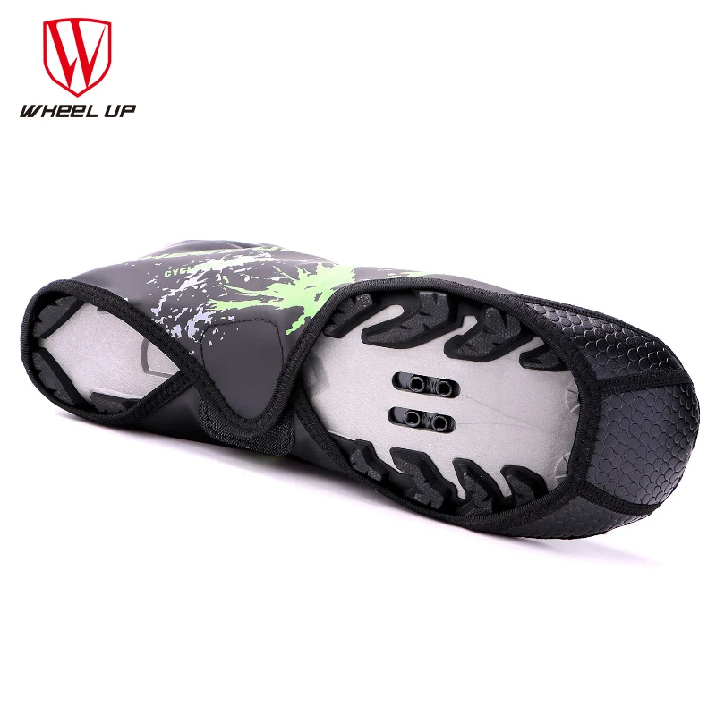 2020 велосипедные бахилы зимние ПУ водонепроницаемые для велоспорта теплые Fundas