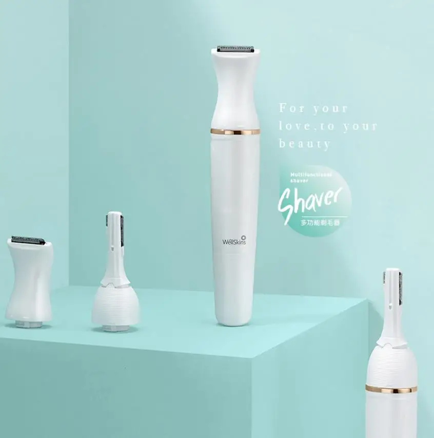 Koop Nieuwe Xiaomi multifunctionele mannen en vrouwen scheren wenkbrauwen scheren benen ontharen tondeuse huishoudelijke apparatuur