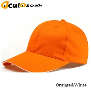 orange 10 шт./партия Высокое качество DIY ваша собственная Кепка на заказ логотип кепки s для женщин и мужчин Snapback пустые индивидуальные головные уборы папа Печатный колпачок - Цвет: orange
