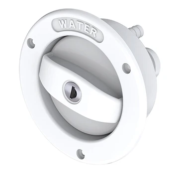 

RV Retrofit Accessories Water Tank and Water Injection Port with Key Lock Cover Suitable for Motorhomes and Yachts