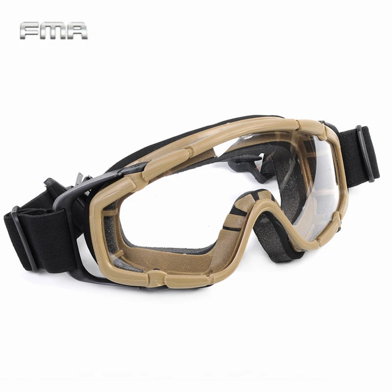 Fma Tactical Airsoft Goggles Ballistic Glasses Military 2pcs Of Lens