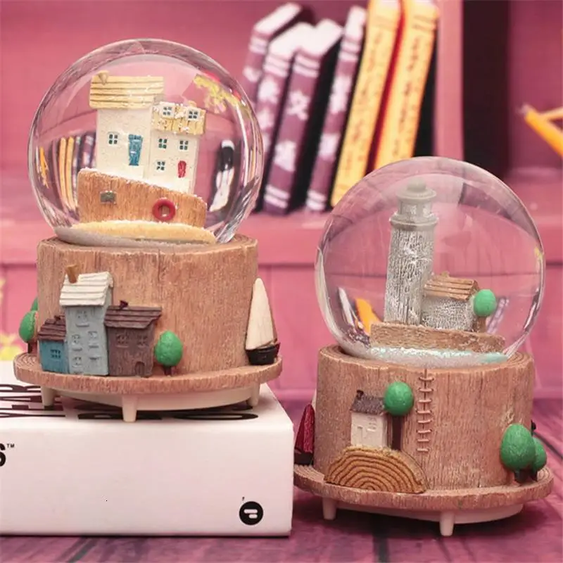 Madera Muziekdoos Muziekdoosje Caixinha Imagine Dragon Caixa Note Carrusel Snow Ball De Caja музыкальная шкатулка карусель