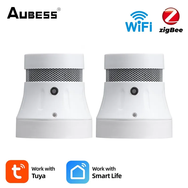 Система пожарной безопасности Tuya Zigbee Wi-Fi детектор дыма для дома | Безопасность и