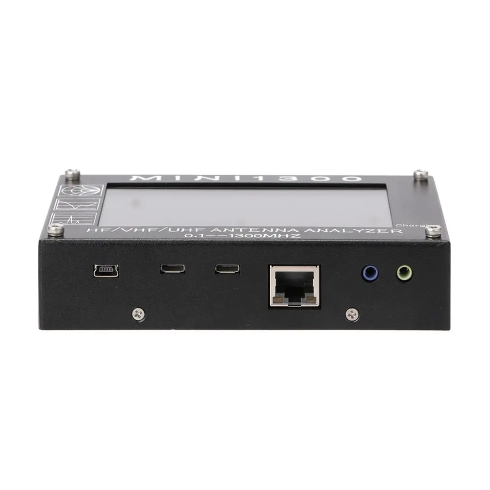 Mini1300 TFT lcd 0,1-1300 MHz HF VHF UHF ANT КСВ антенный анализатор внутренний измеритель заряда батареи обновление от MINI600