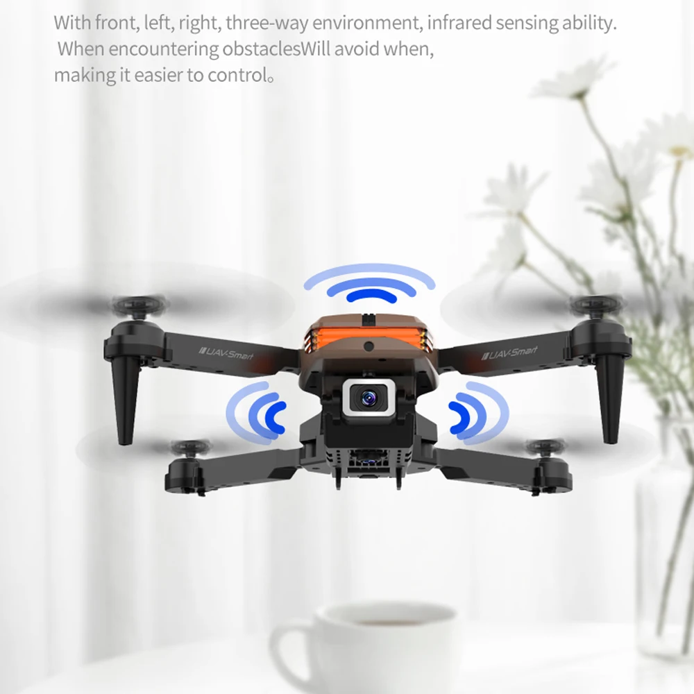 Nieuwe V3 Pro Drone 4K Hd Camera Hoogte Houden Vision Opvouwbare Obstakel Vermijden Rc Quadcopter Voor Kinderen Speelgoed | Игрушки и