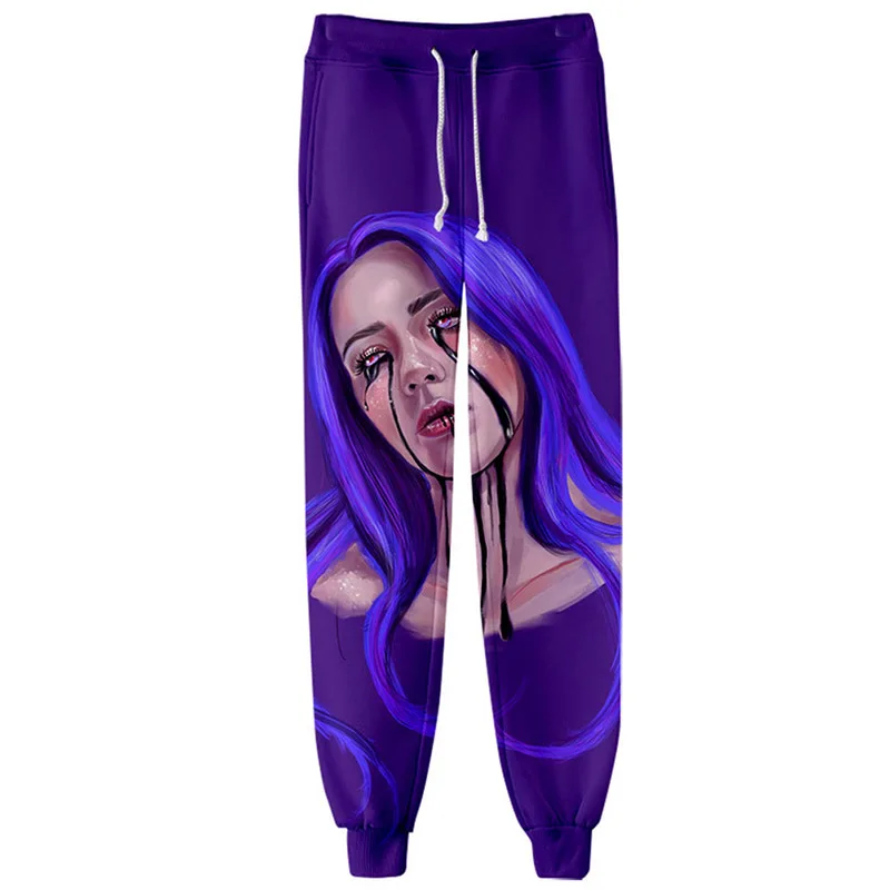 Billie Eilish, обернутые штаны, принт, горячая распродажа, весенние женские/мужские сексуальные спортивные штаны, Jogger Kpops брюки, большие размеры