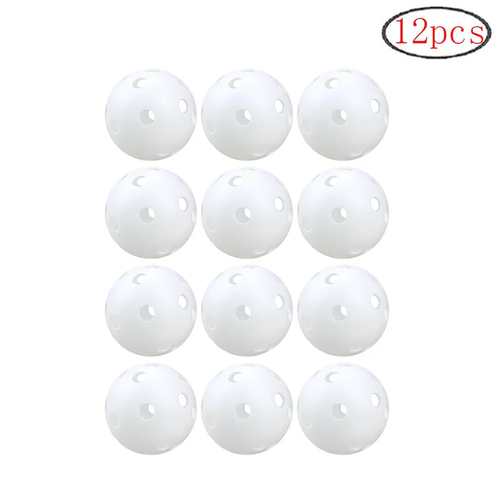 Outdoor&Sport  45mm Hole Ball Poly Plastic Baseball Practice Training for Hitting Batting Hit Bay Golf Practice Ball Sports 46