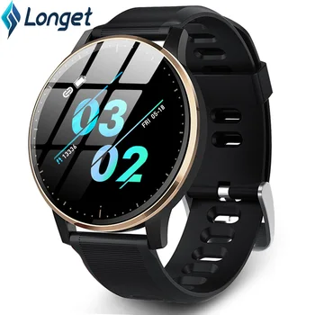 

Longet Q20 New Sport Bluetooth Smart Bracelet Ultra-Thin Fashion Watch with BloodPressure Heart Rate Monitor Fitness Tracker Men