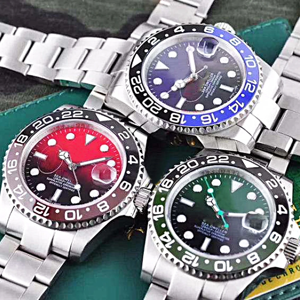 

Men's Luxury Sports Automatic Mechanical Watch 904L Steel Sapphire Glass Watch Retro Watch Original Box AAA