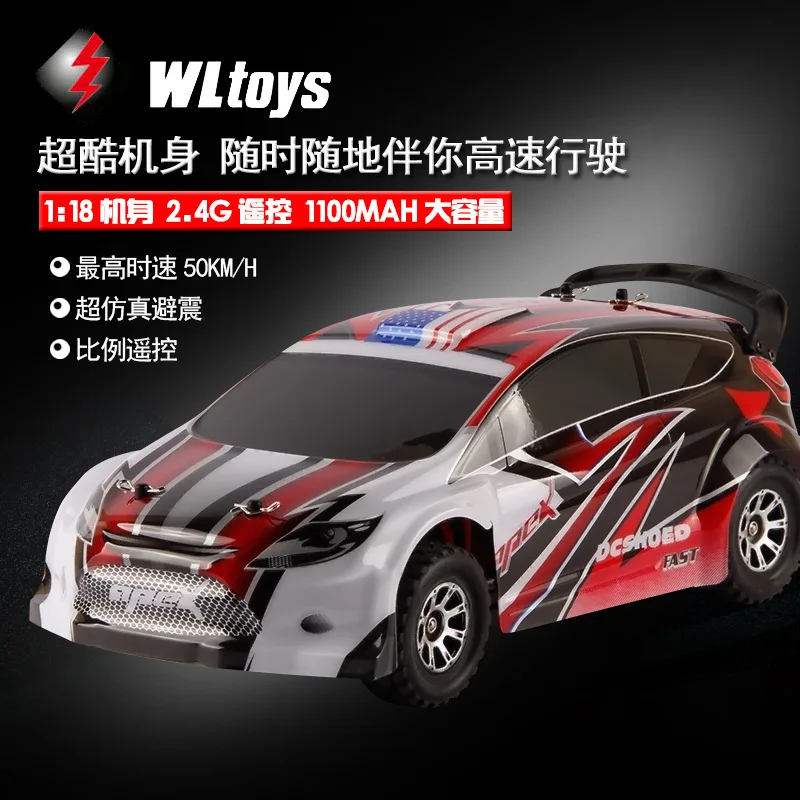 

2.4G Weili A949 Remote Control Four-Wheel Drive High-Speed Race Car 1: 18 off-Road Vehicle Remote Control Model Toy