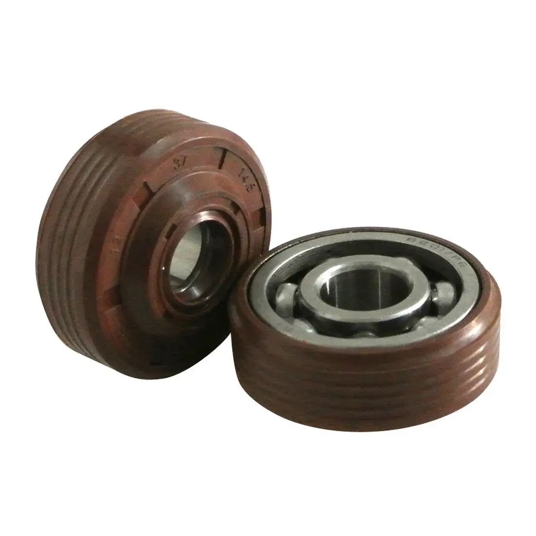 

PACK OF 2 HUS137 OIL SEAL & BALL BEARING KIT FOR HUSQVARNA 136 141 142 &MORE CHAINSAWS CRANKSHAFT 12 X 37 14.5MM