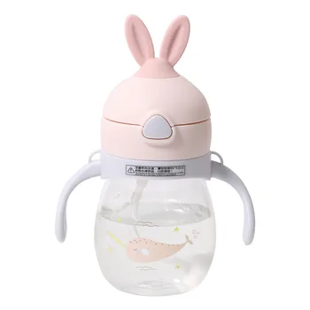 

Hiking Clear Water Bottle Glass Cute Straw Storage Korean Minimalist Water Bottle Creative Vasos De Vidrio Simple Cup EA60SH