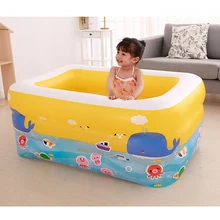 Трехэтажный надувной пластиковый бассейн для Семья Детский Бассейн Водные игрушки надувной бассейн с шариками для бассейна