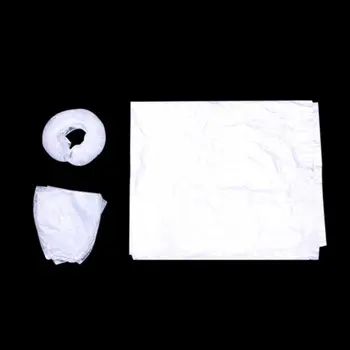 

100 Sets Universal Disposable Plastic Steering Wheel Cover Car Seat Covers Gear Shift Knob Cover