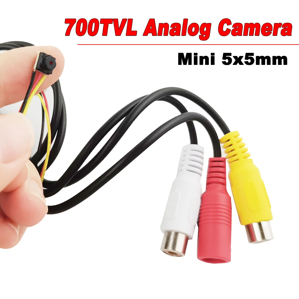 700TVL аналоговая камера CMOS цветная маленькая 5 мм * FPV мини NTSC/PAL для дрона аксессуары