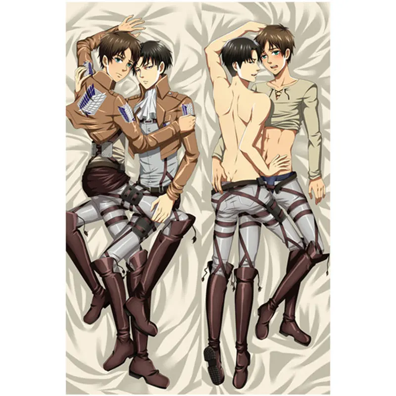 Чехол-наволочка с рисунком из аниме Леви | Тематическая одежда и униформа