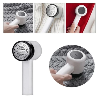 

Portable Electric Sticky USB Rechargeable Sweater Lint Remover Quickly Effectively Rollers for Pet Hair Shaver Fuzz for Clothes