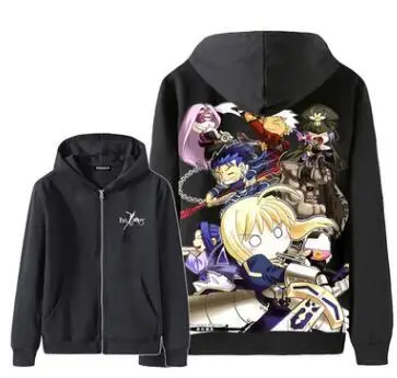 Fate stay night Судьба Ноль судьба Толстовка "Saber" Арчер косплей костюм, унисекс с капюшоном куртка с капюшоном толстовки - Цвет: 16