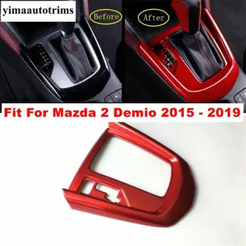 

Stalls Gear Box Shift Panel Decoration Cover Trim For Mazda 2 Demio 2015 2016 2017 2018 2019 Accessories Red Interior Refit Kit