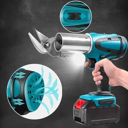 Ciseaux électriques sans fil, 18V, rechargeables, outils de coupe du métal, cisailles à feuille sans fil, coupe de l'acier au carbone 