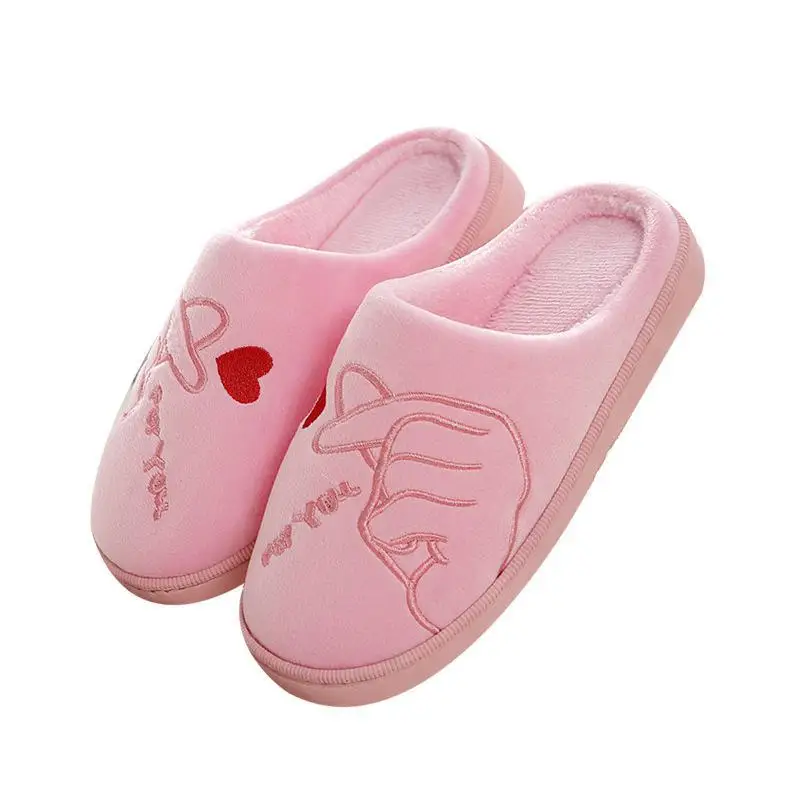 

girls House Bedroom Slipperwomen Flip Flops Shoes Winter Slippers Flat Indoor Soft Floor Shoes Girls House Bedroom Slipper